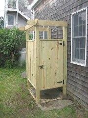 Outdoor Shower Planning For This Spring Simple Yes Outdoor Shower Enclosure Outdoor Shower Outdoor Shower Diy