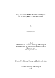 Pdf Jung Aquinas And The Aurora Consurgens Establishing A Relationship With God By Barrie Gokhan Duran Academia Edu