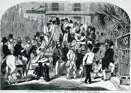 There were two types of african americans slaves during the era, either doing hard cheap labor in a plantation usually owned by a white and being enslaved, or free. Slavery The National Archives