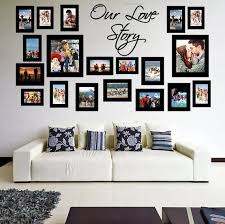 Wall Frame Sticker Picture Frames Stickers Photo Vinyl Etsy Family Wall Decor Photo Wall Decor Frames On Wall