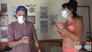 Athena and Dr. Grey smoking with Bikini Thug having a good time sharing  during Covid