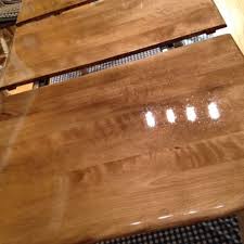 The polyurethane will sand easily, so be careful not to sand through the thin coat and damage the stain or wood underneath. Anyone Else Use Miniwax Polyshades Hometalk