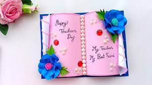 Make a card that speaks volumes about your feelings, after all they are the ones who have helped you cross each and every milestone of your journey so smoothly. Teachers Day Sms 2020 Wishing Quotes Cards Teachers Day Card Teachers Diy Greeting Cards For Teachers