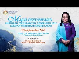 Pejabat hal ehwal dalam negeri & penyelidikan. Majlis Penyampaian Anugerah Perkhidmatan Cemerlang 2019 Jabatan Pendidikan Negeri Sabah Youtube