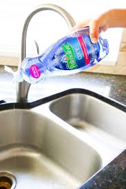 how to deep clean your kitchen sink