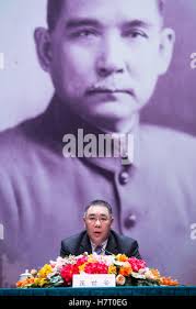 Fernando Chui Sai On, Chief Executive of Macau, is pictured during the  press conference for his re-election manifesto as Macaus fourth-term chief  exec Stock Photo