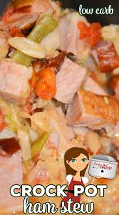 Tomatoes, garlic, herbs, and a variety of vegetables flavor the stew. Our Crock Pot Ham Stew Is A Flavorful One Pot Meal You Can Make With Leftover Ham The Smoky Ham Flavo Crockpot Ham Leftover Ham Recipes Delicious Family Meals