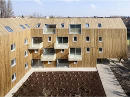 Modern Green Social Housing Complex Rises East Of Paris Apartment Architecture Social Housing Architecture