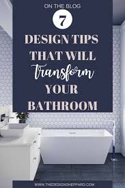 You'll love nigeria bathroom design blog by baron bathrooms. 7 Bathroom Design Tips That Will Transform Your Renovation The Design Sheppard