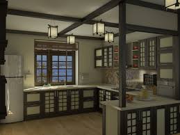 Finished ends should be applied to the 2. 3d Visualization Japanese Style Kitchen 3dlancer Net