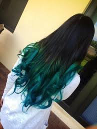 20 Gorgeous Rainbow Colored Hairdos Green Hair Dye Ombre Hair Color Hair Styles