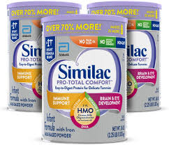 Shop target for a wide assortment of similac. Amazon Com Similac Pro Total Comfort Infant Formula With Iron 3 Count Gentle Easy To Digest Formula With 2 Fl Hmo For Immune Support Non Gmo Baby Formula Powder 36 Oz Can Baby