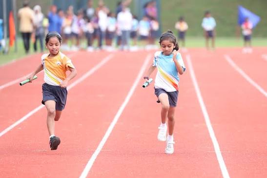 Sports day running