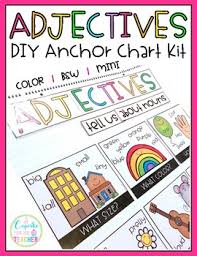 Adjectives Diy Anchor Chart Kit