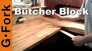 How brian found an easy and accurate butcher block countertop cutting technique for our ikea butcher block countertops using a. Diy Ikea Butcher Block Countertop Installation Gardenfork Youtube