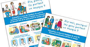 «j'ai un enfant de sept ans et j'ai hésité à le déscolariser … il adorait l'école, mais ça le peine. Deux Posters Pour Expliquer Le Port Du Masque Aux Enfants Association Sparadrap