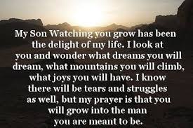Emotional Birthday Wishes For 20 Year Old Son Today October 7 Is My Son Andrew S 21st Birthday So Today In Http Www Reflectionsforliving Com Quote For Life 794 Happy 21st Birthday Andrew My Son Quotes