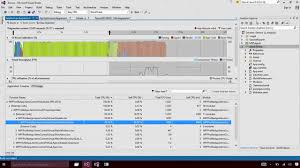 Xaml Application Timeline Tool In Visual Studio 2015