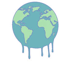 Paleoclimatology data are derived from natural sources such as tree rings, ice cores, corals, and ocean and lake sediments. Climate Change Earth Sticker For Ios Android Giphy