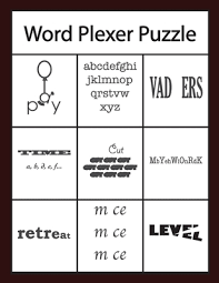 Try out these rebus puzzles for kids and see if you can solve them. Word Plexer Puzzle Rebus Puzzles Word Or Phrase Fun And Challenge Game Brookline Booksmith
