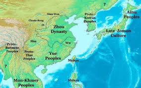 Map Of China S Zhou Dynasty 100 221 Bc China Map Zhou Dynasty Ancient World History