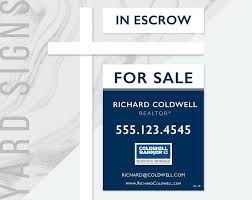 Digital Pdf Made To Order Coldwell Banker Real Estate Yard Sign Open House Yard Sign Realtor Yard S For Sale Sign Real Estate Marketing Unique Items Products