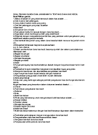 Dalam puisi terdapat unsur imanji atau disebut citraan. Soal Pilihan Ganda Dan Jawabannya Tentang Dana Kas Kecil