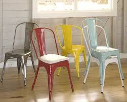 French Metal Cafe Chairs From Pottery Barn For The Home Cafe Chairs Metal Cafe Chairs Metal Dining Chairs
