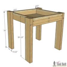 Simple Kid S Table And Chair Set Her Tool Belt Kids Table And Chairs Diy Kids Table Kids Table Chair Set