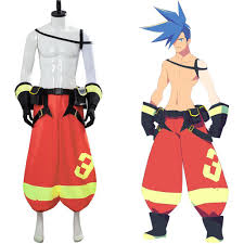 Para os galos existem apenas possibilidades.!. Promare Galo Thymos Cosplay Costume