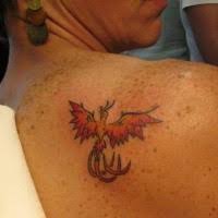 From greek mythology, the phoenix would rise from the ashes of the phoenix that came before it. Fire Phoenix Tattoo On Shoulder Tattooimages Biz