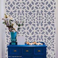 Check spelling or type a new query. Large Exotic Trellis Wall Stencils For Diy Painting Royal Design Studio Stencils
