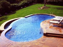 Elegant Semi Inground Pools With Deep End In Ground Pools Backyard Pool Cool Pools