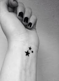 Tall cherry blossom tree with lovely flowers and solid bark tattooed all along her beautiful curves. Stylish 3 Star Wrist Tattoo Ideas Star Tattoo On Wrist Stylish Tattoo Small Girl Tattoos