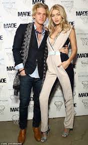 Full sized photo of cody simpson & girlfriend gigi hadid hit orange carpet separately at kids' choice awards 2014! Cody Simpson Reveals He Has To Run Photos Past Girlfriend Gigi Hadid Cool Street Fashion Gigi Hadid Street Style Fashion