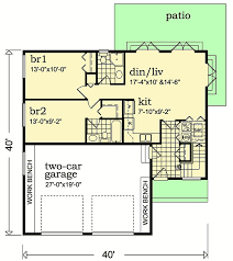 Plan 88437sh 2 Bed Carriage House Plan Carriage House Plans Little House Plans Garage Apartment Floor Plans