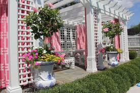 Hibiscus Trees Pergola Kimberly Mccluskey Design Services Cincinnati Ohio Outdoor Garden Rooms Hibiscus Tree Garden Room