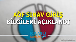 Aöf öğrenci girişi yaparak nerede sınava gireceğinizi rahatlıkla öğrenebilirsiniz. Anadolu Universitesi Aof Sinav Giris Bilgilerini Acikladi
