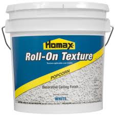 Specialized rollers have the design carved into the surface of the roller and create the design for you. Homax 41072024181 Roll On Ceiling Texture Popcorn White 2 Gal Amazon Com Industrial Scientific