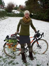 Winter Cycling Style Lots Of Wool Bike Riding Outfit Cycling Outfit Winter Outfits