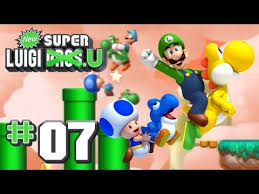 New Super Luigi U World 7 Meringue Clouds 100 2 Players Luigi Super Mario Bros World 7