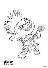 Branch from trolls coloring page from dreamworks trolls category. Coloring Pages Trolls World Tour Free Print All Trolls