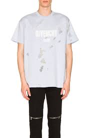 White Givenchy Distressed T Shirt Limited Time Offer Slabrealty Com