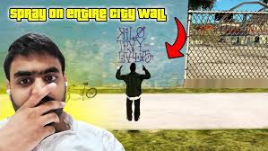 Spray On Entire City's Wall