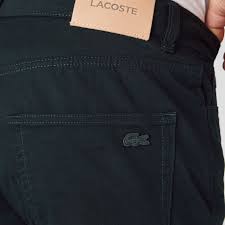 Regular price $69.99 special price $49.49. Men S Slim Fit 5 Pocket Stretch Cotton Pants Lacoste