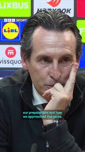 "I can't speak here about politics." , Unai Emery only wanted to talk  football.