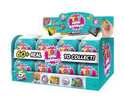 This blind ball contain 5 miniature figures of popular shopping brands. 5 Surprise Toy Mini Brands Surprise Ball Series 1 Wonderland Toys