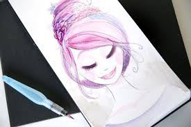 Drawing Tipp Unterwegs Zeichnen Mit Aquarellbuch Giveaway Mein Feenstaub