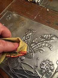Sorry For The Delay In Posting This The Last Quarter Of 2014 Was Quite Hectic And I Just Finished Workin Aluminum Foil Art Metal Embossing Metal Embossing Art