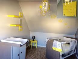 Toile de peinture abstraite grise et blanche, décor de chambre à coucher, affiches d'art et imprimés, images murales, décoration de maison moderne. Deco Chambre Bebe Jaune Et Gris 11 Idees Deco Inspirantes